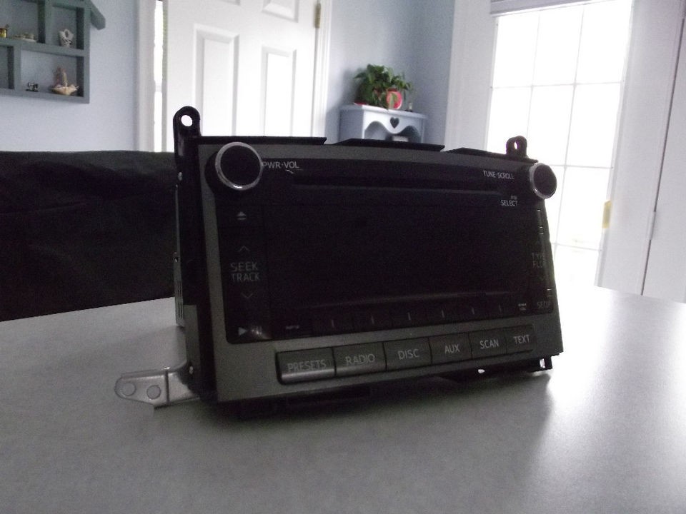 2011 New Toyota Venza JBL Radio  CD Player