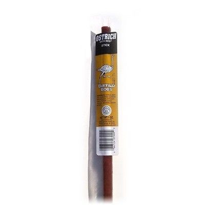 OSTRICH JERKY Wild Game Exotic Beef Jerky Hickory Smoked Meat Stick 