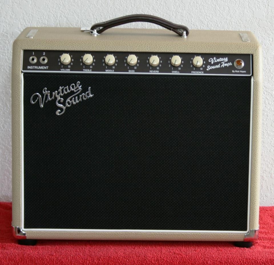  with Amp cover for Fender® Princeton Reverb, By Vintage Sound Amps