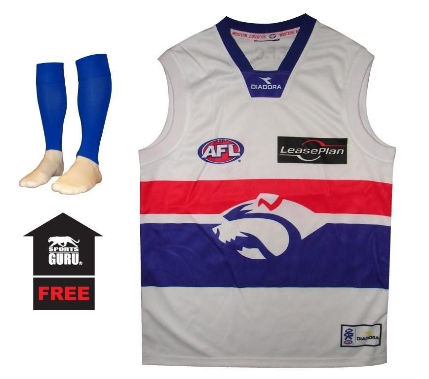 New Baby Kids Adults AFL Football Jumper Guernsey Western Bulldogs 