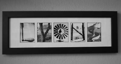 FRAMED ALPHABET PHOTOGRAPHY PHOTO LETTER PERSONALIZED NAME WEDDING 