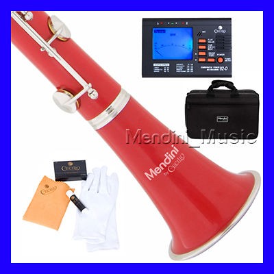 NEW RED CECILIO Bb STUDENT BEGINNER CLARINET SALE