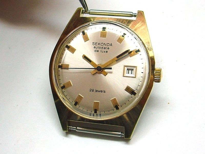 REWARD SOVIET POLJOT DE LUXE [SECONDA] 29 JEWELS AUTOMATIC WATCH AU20