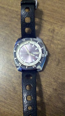 Cordura Seagull Sea Gull Vintage Swiss Watch Tropic Sport Band Diving