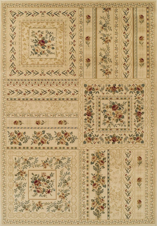   Traditional Large Area Rug Persian/Orient​al Carpet Ivory 9x13 10x13