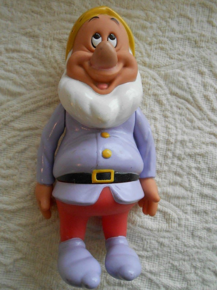 DISNEY SEVEN DWARFS INDIVIDUAL DWARF 6” VINYL POSABLE STANDING 