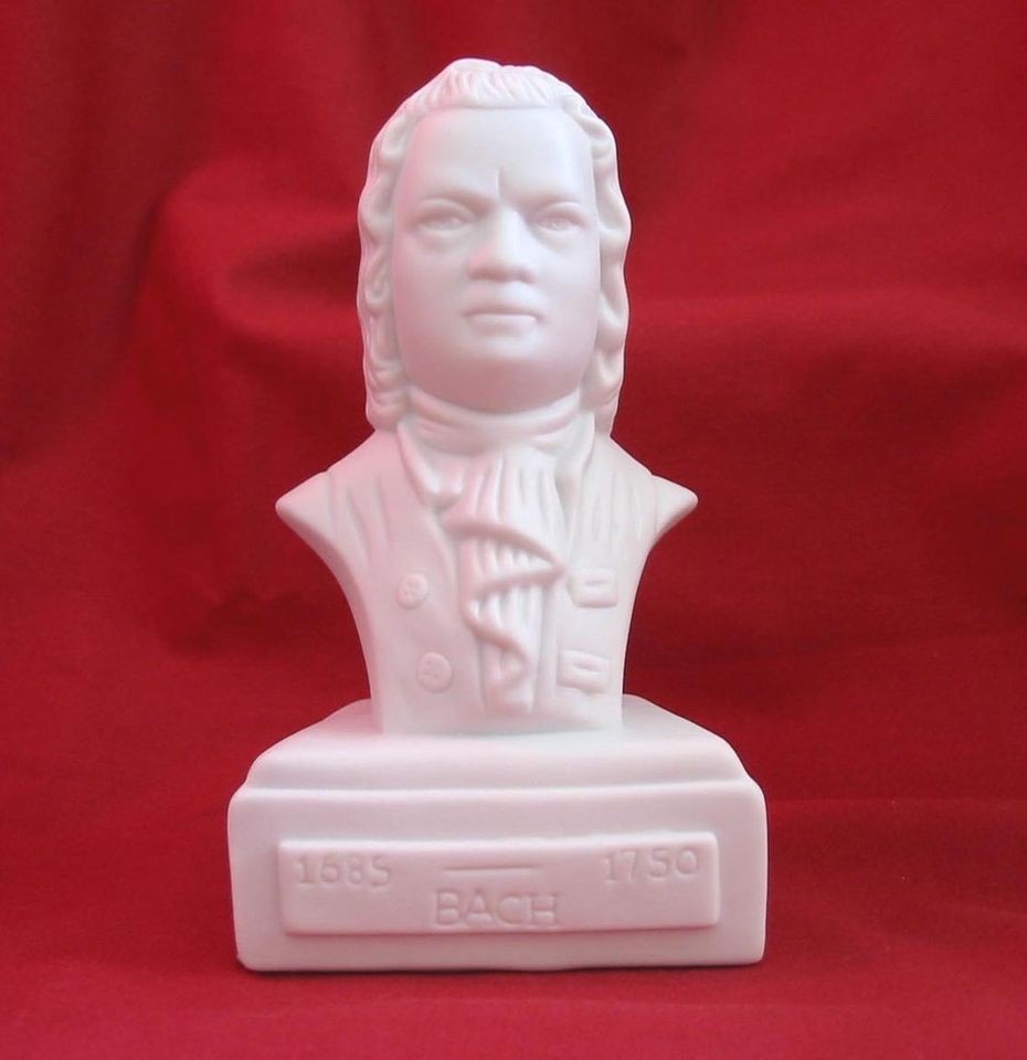 Classical Porcelain Franz Liszt Bust MUSIC GIFT BOXED Teacher Pupil 