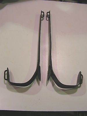 Utility Pole Climbers Gaff Leg Hooks Matched Pair Buckingham Mfg Co 