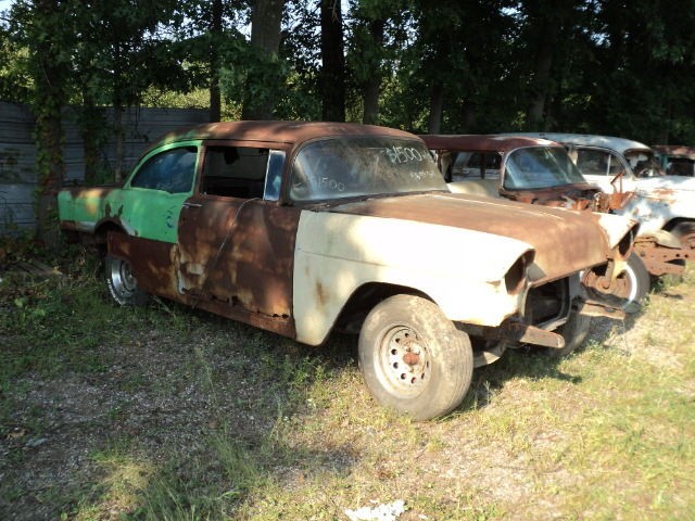   1955 Chevrolet 2 door post PARTING OUT 200+ CLASSIC CARS  hot rat rod