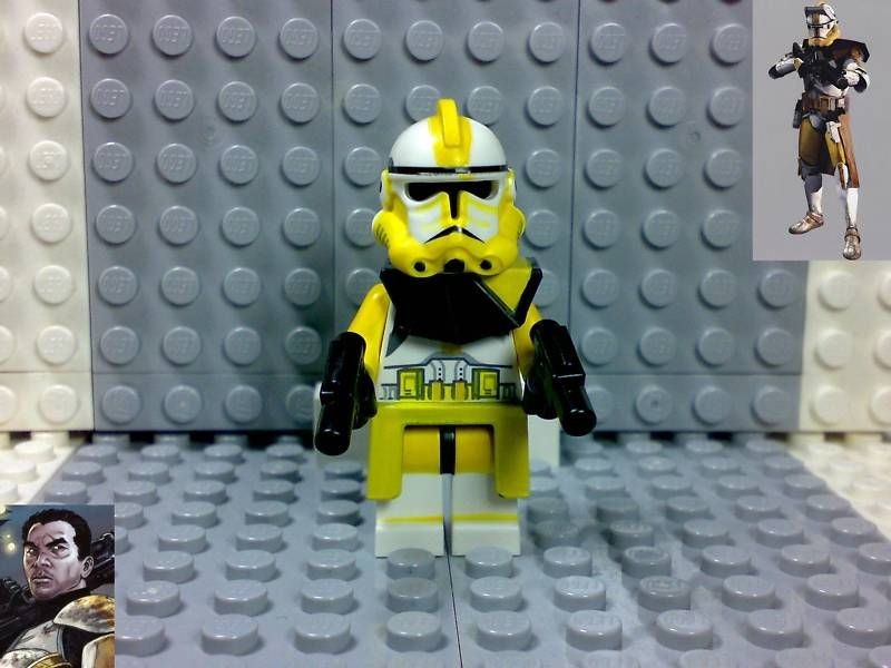 Lego Star Wars ~Clone Trooper ~ Commander Bly Custom