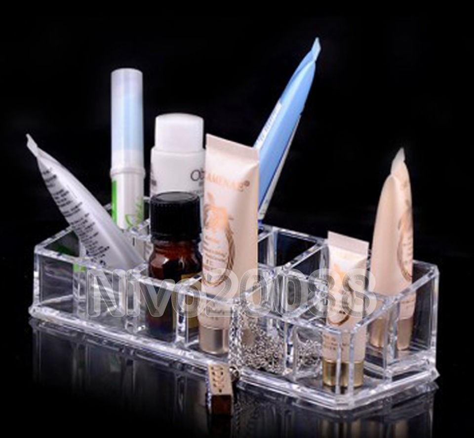   Cosmetic Organizer Makeup case Lipstick/Lip Stick Holder#6 Clear