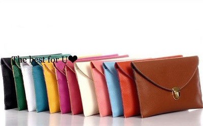 Korea Style Womens Envelope Clutch Chain Purse HandBag Shoulder Bag 11 