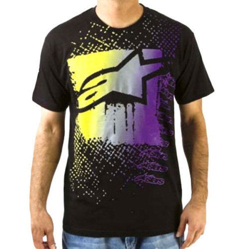 NEW MENS ALPINESTARS SCRUB S/S TEE BLACK