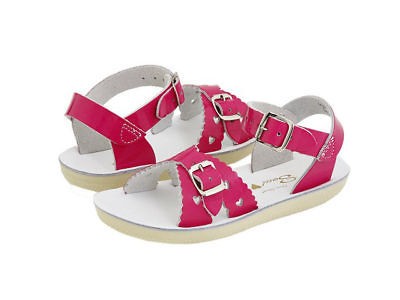 Saltwater Sandals Kids Fuchsia Sweetheart, New in Box