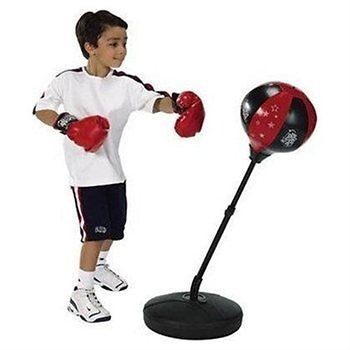   Freestanding Boxing Punching Bag +A Pair Gloves (5 8 years old kids