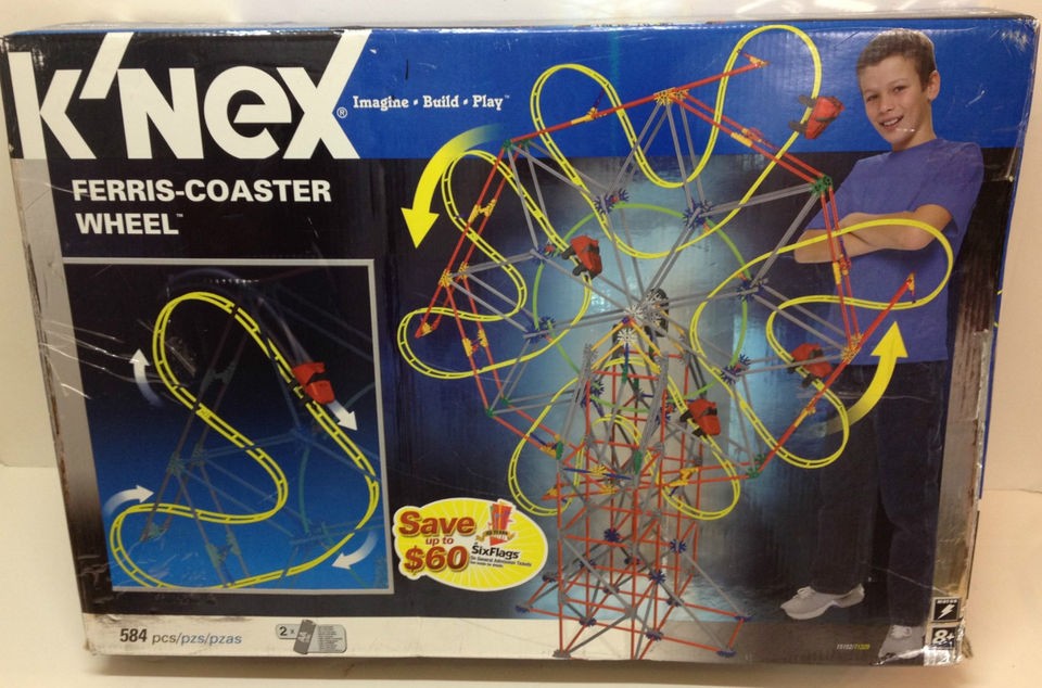 Nex Ferris Coaster Wheel 15152 71329 584 Pieces Building Set Roller