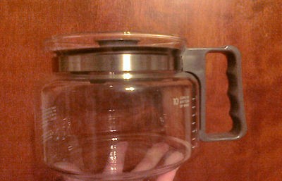 Vintage BLACK & DECKER SPACEMAKER COFFEE CARAFE SDCID SDC2AG   GRAY