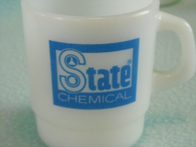 STATE CHEMICAL Termocrisa Coffee Cup Mug Tea Vintage Stacking 