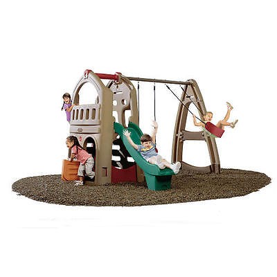 Step2 Naturally Playful Playhouse Climber & Swing Extension