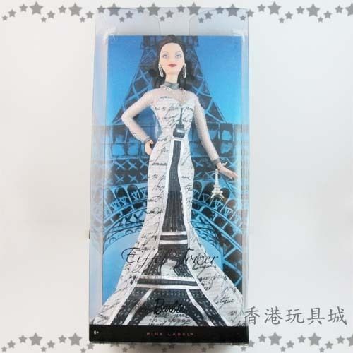 MATTEL BARBIE COLLECTORS DOW EIFFEL TOWER T3771