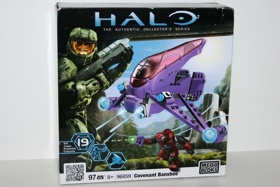 Mega Bloks Halo The Authentic Collectors Series Covenant Banshee 96859 