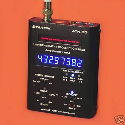 NEW   STARTEK ATH 70 FREQUENCY COUNTER   10HZ   2.8GHZ