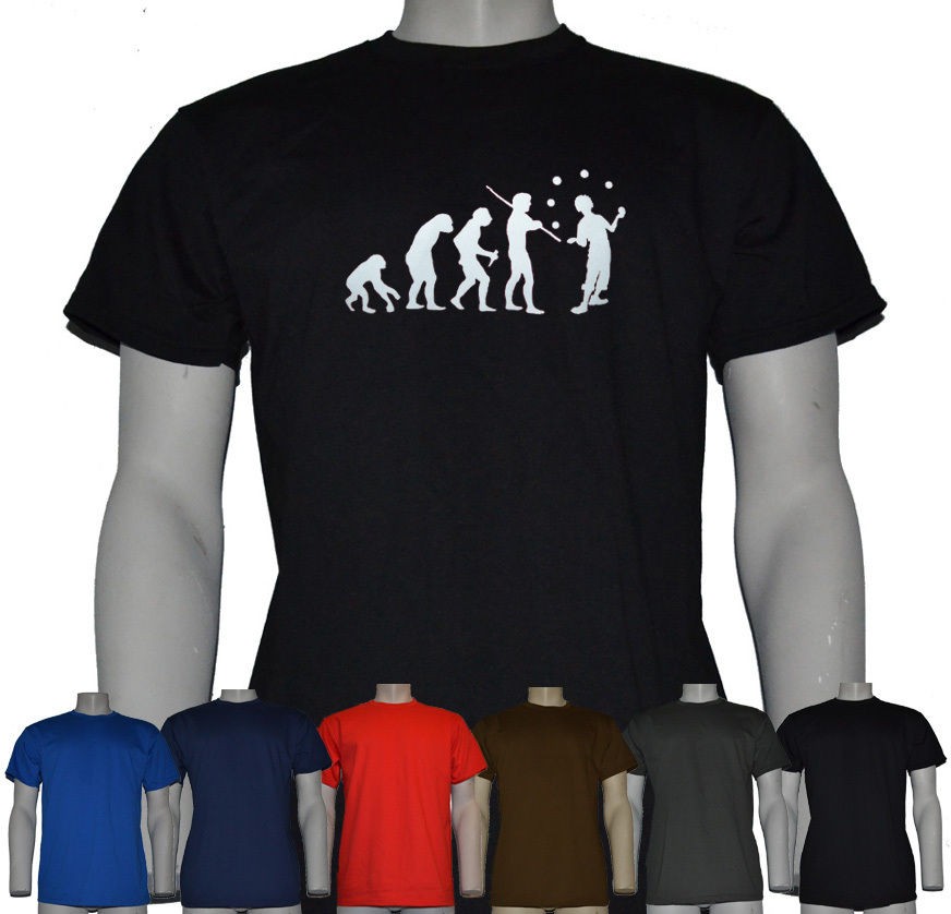 APE TO CLOWN (Juggling Balls / Juggler) Funny T SHIRT