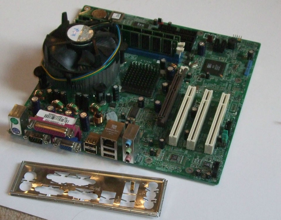 Abit SG 80 REV 1.0 LGA 775 Motherboard with Celeron 2.5 CPU