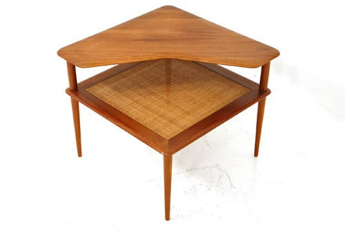 Peter Hvidt SOLID Teak Side Table for France & Daverkosen Danish 