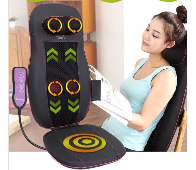   Body Neck Shoulder Back Massager Cushion Massage Pain Stress Relief