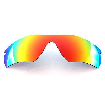 New Walleva Polarized Fire Red Lenses For Oakley Radar Path