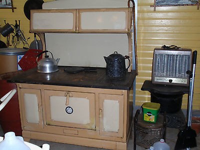   DIRECT TO YOU PAT. 1922 ANTIQUE KALAMAZOO WOOD COOK STOVE TIFFIN OHIO