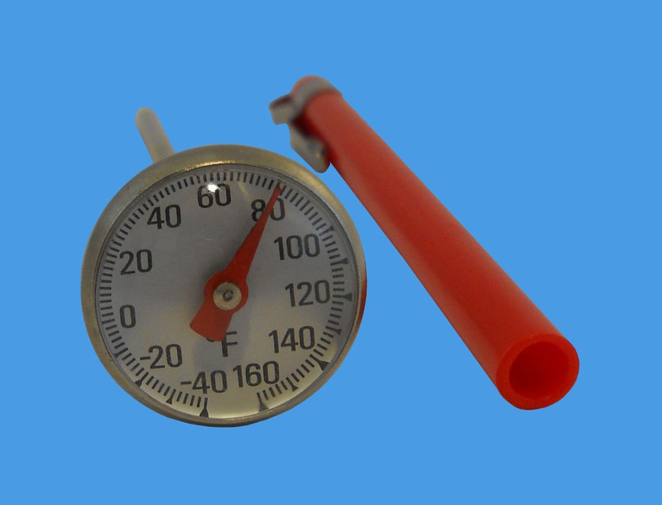 POCKET DIAL THERMOMETER HVAC   REFRIGERATION   FOOD SERVICE  40 to 