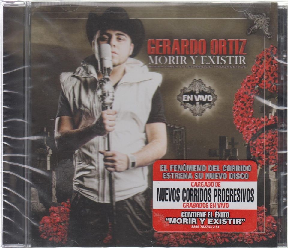 Gerardo Ortiz CD NEW Morir Y Exsistir En Vivo Movimiento Alterado