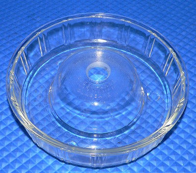 Vintage Glasbake Queen Anne Jello Mold Bundt Pan