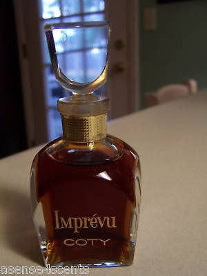 Vintage Coty Imprevu Pure Perfume Large 1.0 fl. oz