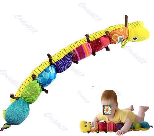 New Popular and Colorful Musical Inchworm Soft Lovely Developmental 