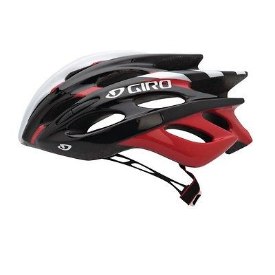 GIRO PROLIGHT ROAD HELMET RED BLACK LARGE