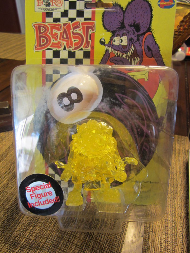 RAT FINK BEAST FIGURE PLANET TOYS 2000 FROM JAPAN MOONEYES