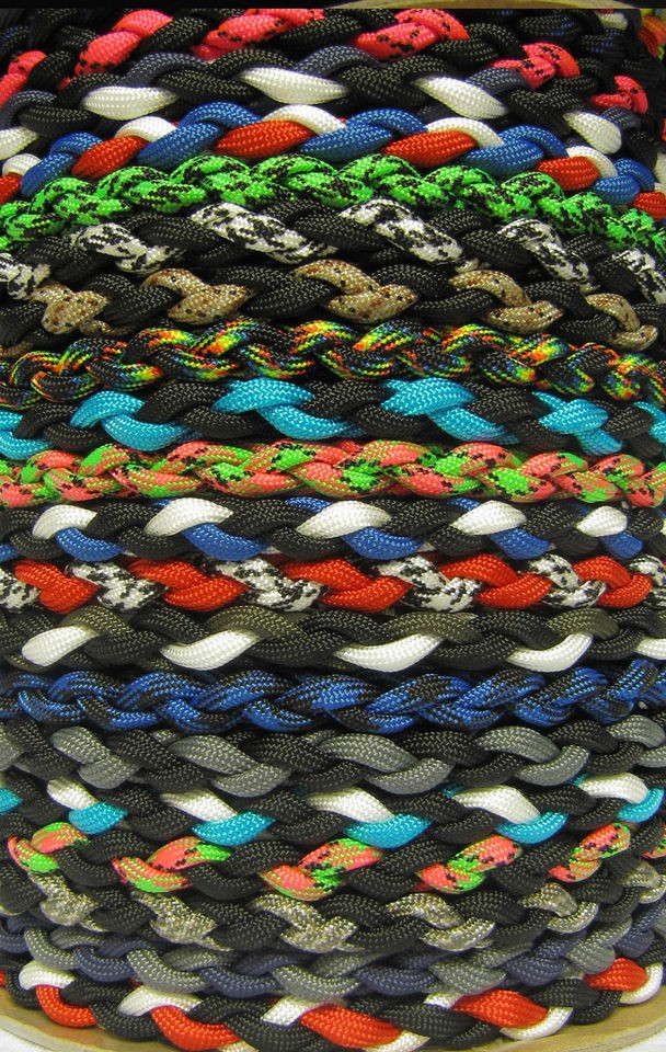 Custom Paracord Necklace. Choose from OVER 100 colors