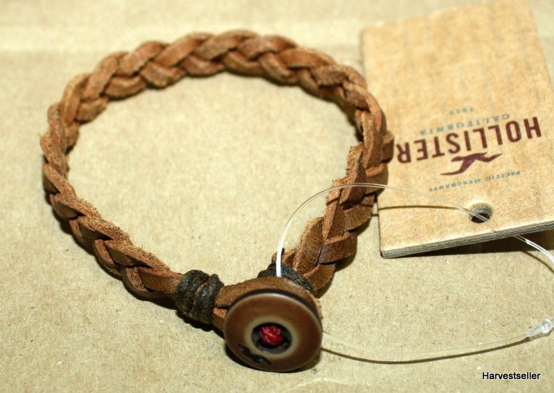 NEW HOLLISTER BRACELETS MENS ACCESSORIES VINTAGE STYLE RUGGED 