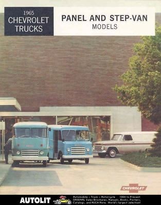 1965 Chevrolet Panel & Step Van Truck Brochure