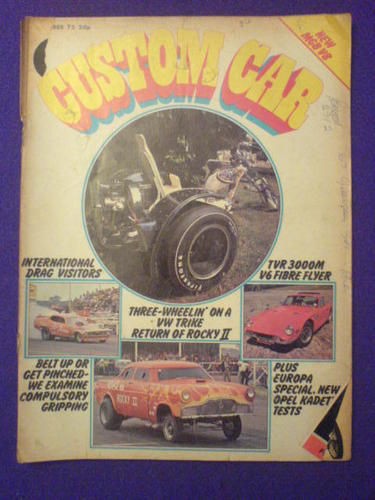 CUSTOM CAR   VW TRIKE   October 1973