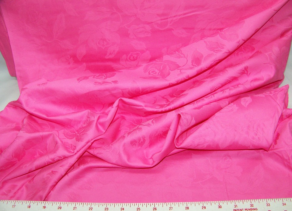 pink damask fabric in Fabric