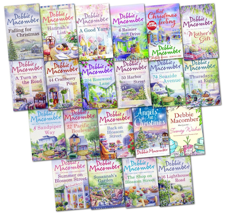 Debbie Macomber Collection 21 books Set Cedar Cove, Blossom Street 