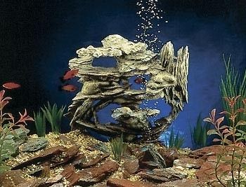 Penn Plax Cliffs & Caves Aquarium/Hamst​er Decor Medium CN2