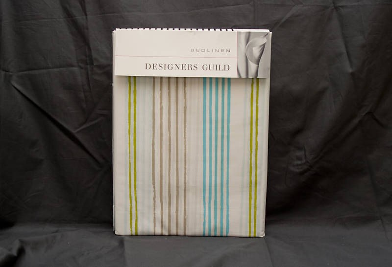 Designers Guild Tatami Stripe Flat Sheet Twin