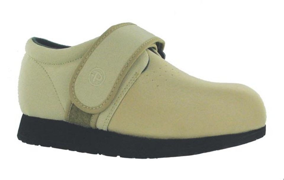 PEDORS Womens Classic Orthopedic Diabetic Beige Shoe