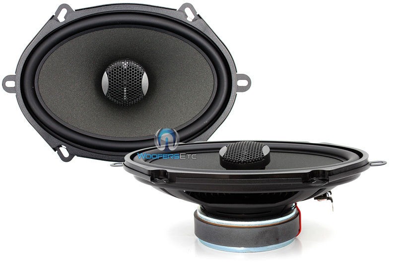   INTEGRATION 5x7 CAR 2WAY COAXIAL SPEAKERS 6X8 W/ TWEETERS IC570