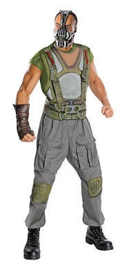 Deluxe Bane Muscle Mens Halloween Dark Knight Costume sz XL